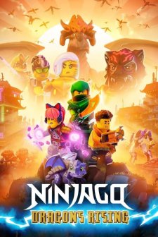 LEGO Ninjago: Ejderhaların Yükselişi (2023) afişi