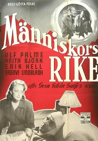 Manniskors Rike (1949) afişi Manniskors Rike (1949) afişi