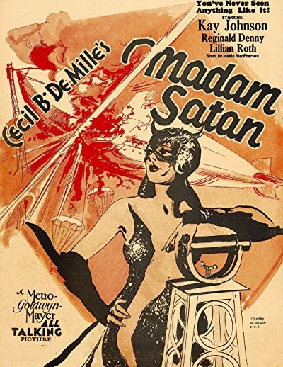 Madam Satan (1930) afişi Madam Satan (1930) afişi