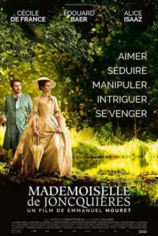 Mademoiselle de Joncquières (2018) afişi