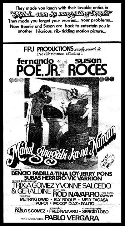 Mahal... Ginagabi Ka Na Naman (1979) afişi Mahal... Ginagabi Ka Na Naman (1979) afişi