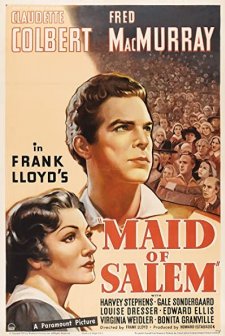 Maid Of Salem (1937) afişi