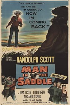 Man In The Saddle (1951) afişi