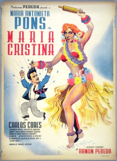 María Cristina (1951) afişi María Cristina (1951) afişi