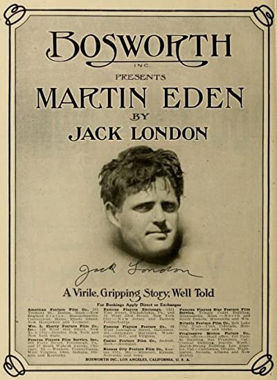Martin Eden (1914) afişi