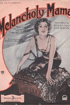 Melancholy Dame (1929) afişi