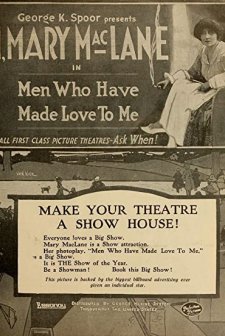 Men Who Have Made Love To Me (1918) afişi