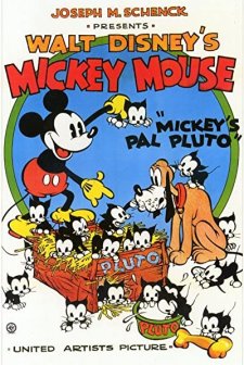 Mickey's Pal Pluto (1933) afişi