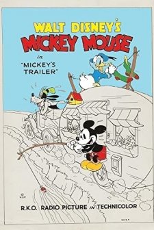 Mickey's Trailer (1938) afişi