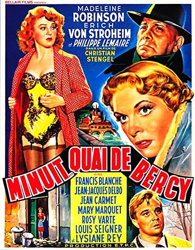 Midnight... Quai De Bercy (1953) afişi Midnight... Quai De Bercy (1953) afişi