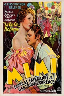 Mimi (1935) afişi