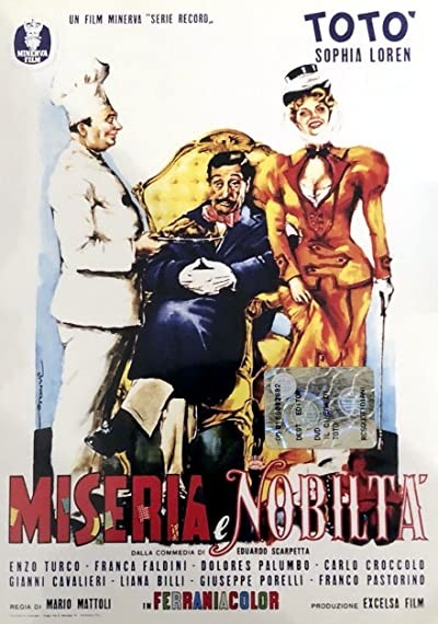 Miseria e Nobiltà (1954) afişi Miseria e Nobiltà (1954) afişi