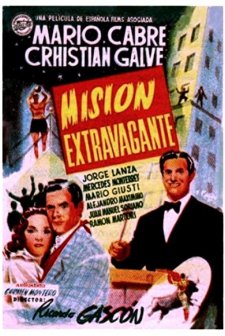 Misión Extravagante (1954) afişi