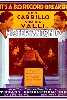 Mister Antonio (1929) afişi