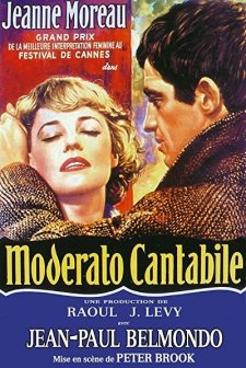 Moderato Cantabile (1960) afişi