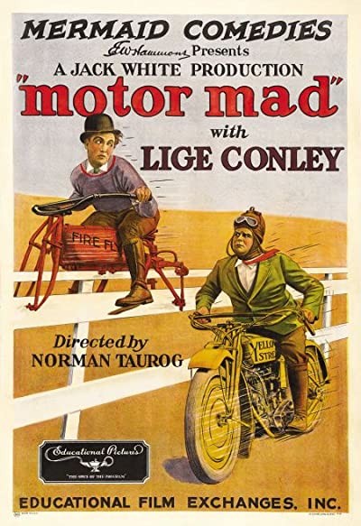 Motor Mad (1924) afişi Motor Mad (1924) afişi
