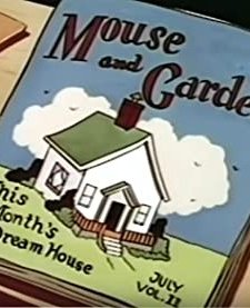 Mouse And Garden (1950) afişi