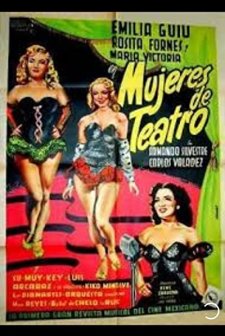 Mujeres De Teatro (1951) afişi