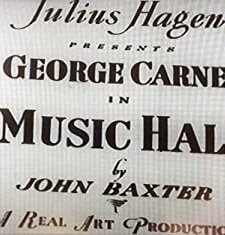 Music Hall (1934) afişi