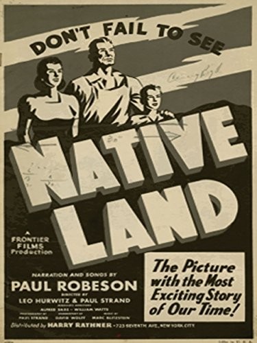 Native Land (1942) afişi Native Land (1942) afişi