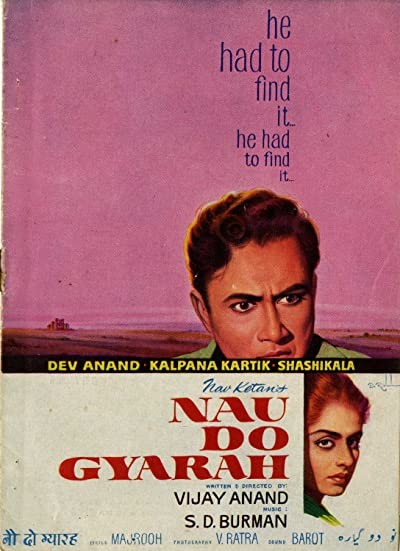 Nau Do Gyarah (1957) afişi Nau Do Gyarah (1957) afişi