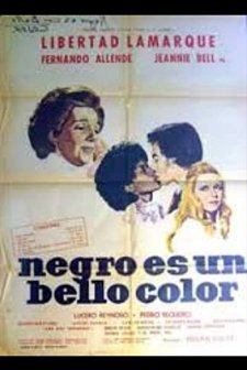 Negro Es Un Bello Color (1974) afişi