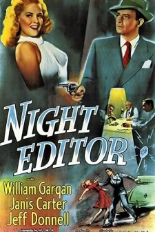 Night Editor (1946) afişi