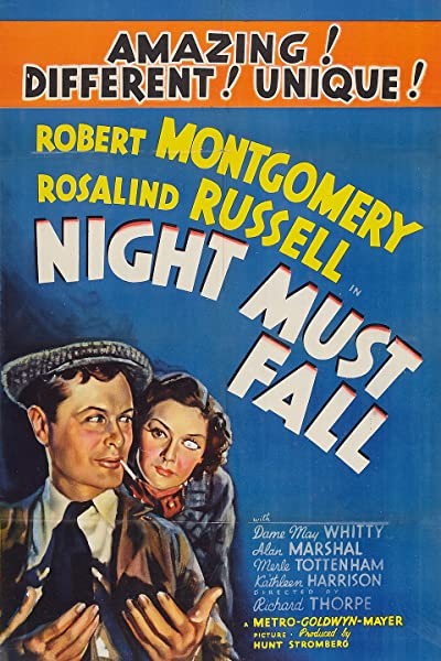 Night Must Fall (1937) afişi Night Must Fall (1937) afişi