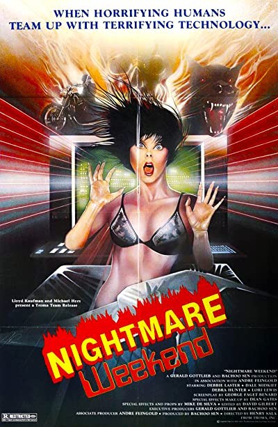 Nightmare Weekend (1986) afişi Nightmare Weekend (1986) afişi