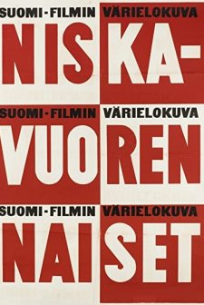 Niskavuoren Naiset (1958) afişi