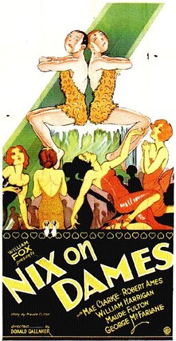 Nix On Dames (1929) afişi Nix On Dames (1929) afişi