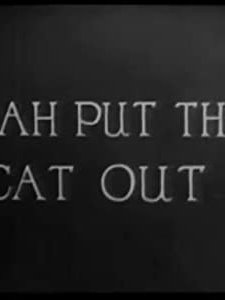 Noah Put The Cat Out (1922) afişi