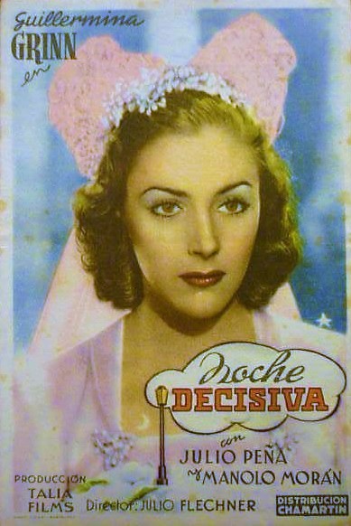 Noche Decisiva (1945) afişi Noche Decisiva (1945) afişi
