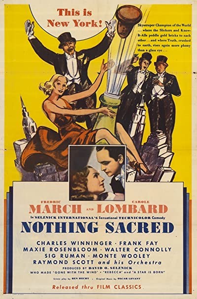 Nothing Sacred (1937) afişi Nothing Sacred (1937) afişi