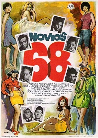 Novios 68 (1967) afişi Novios 68 (1967) afişi