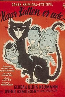 Når Katten Er Ude (1947) afişi