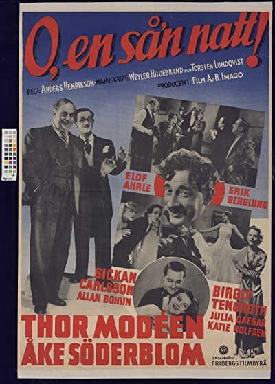 O, En Så'n Natt! (1937) afişi O, En Så'n Natt! (1937) afişi