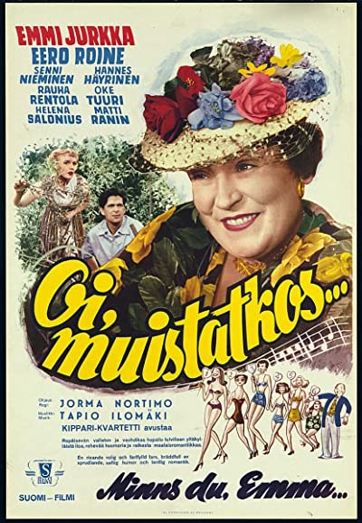 Oi, Muistatkos... (1954) afişi Oi, Muistatkos... (1954) afişi