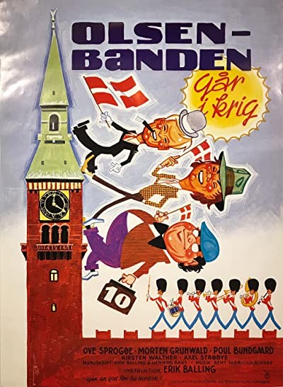 Olsen-banden Går I Krig (1978) afişi Olsen-banden Går I Krig (1978) afişi