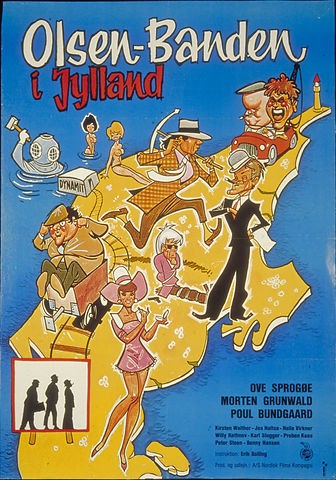Olsen-banden I Jylland (1971) afişi Olsen-banden I Jylland (1971) afişi