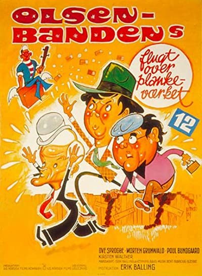 Olsen-bandens Flugt Over Plankeværket (1981) afişi Olsen-bandens Flugt Over Plankeværket (1981) afişi
