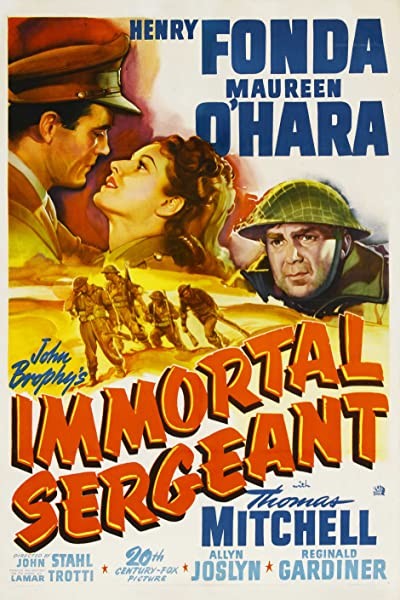 Ölümsüz çavuş (1943) afişi Ölümsüz çavuş (1943) afişi