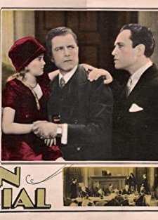 On Trial (1928) afişi