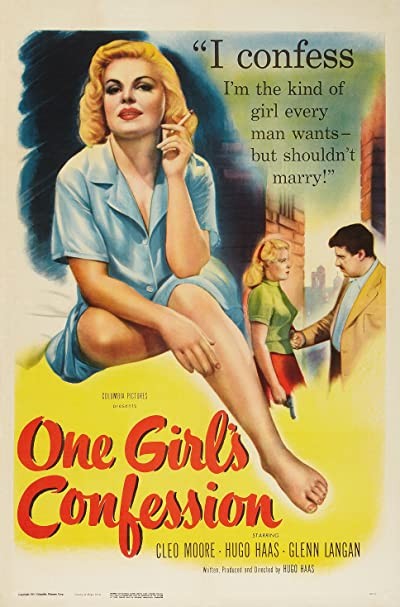One Girl's Confession (1953) afişi One Girl's Confession (1953) afişi