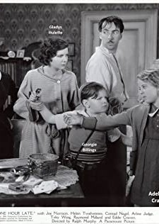 One Hour Late (1934) afişi