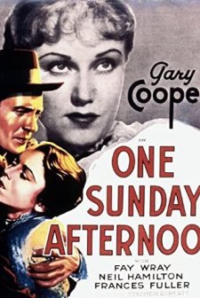 One Sunday Afternoon (1933) afişi