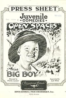 Open Spaces (1926) afişi