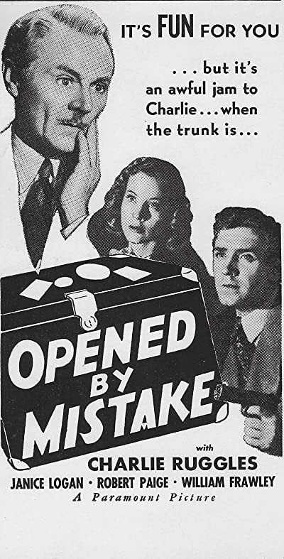 Opened By Mistake (1940) afişi Opened By Mistake (1940) afişi