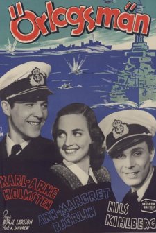 örlogsmän (1943) afişi