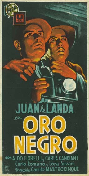 Oro Nero (1942) afişi Oro Nero (1942) afişi